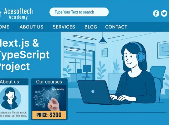 Sample PSD for Next js Project