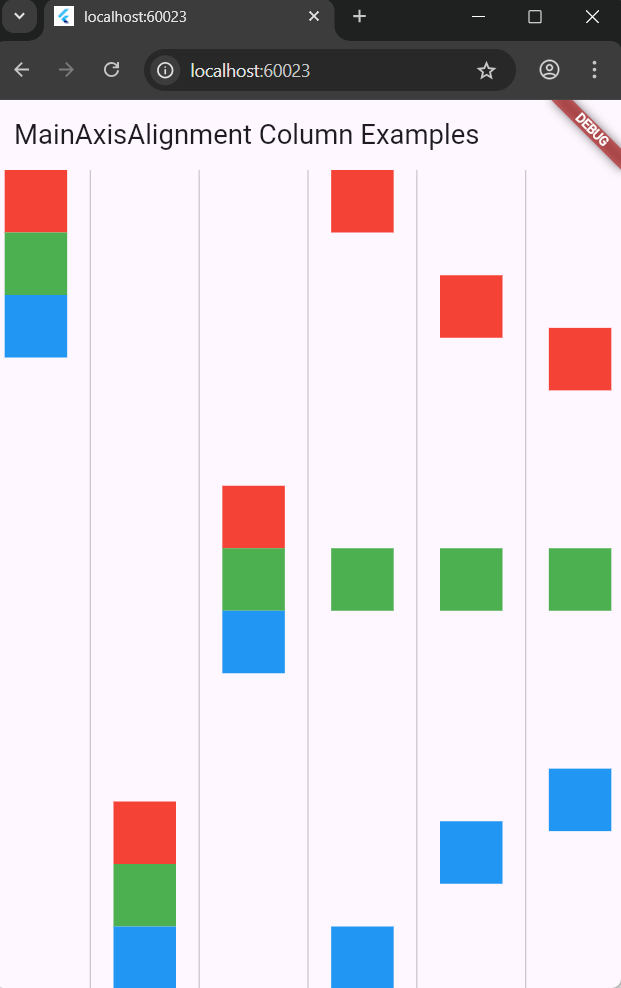 Main Axis Column