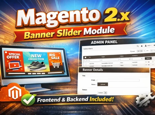 Slider Banner Magento