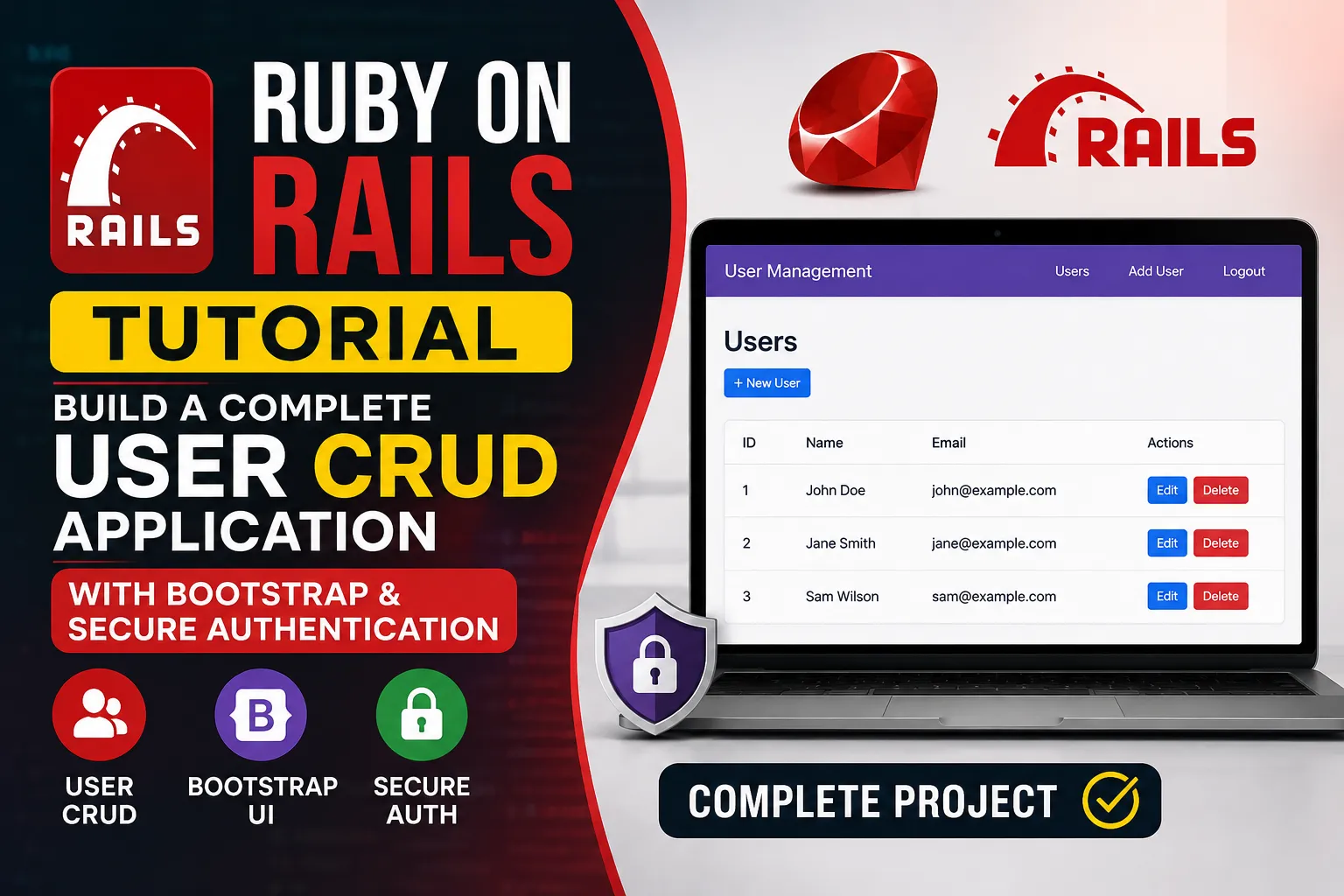 Ruby on Rails crud