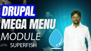 Drupal Superfish mega menu tutorial cover